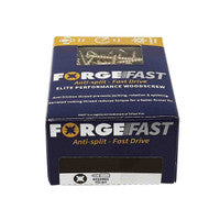 ForgeFast 6.0 x 150mm Elite Pozi Fast-Start Wood Screws FFP6150Y (Box 100)