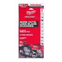 Milwaukee 48390631 Premium Bandsaw Blades 776mm x 12mm x 14tpi (3 Pack)