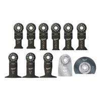 Milwaukee 48906090 Starlock„¢ Generel Multi Tool Blade Set (11 Pieces)