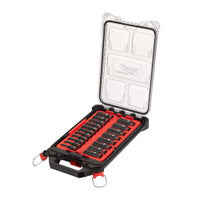 Milwaukee 4932480946 3/8" PACKOUT„¢ Deep Impact Socket Set (19 Pieces)