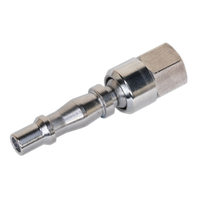 Oiriúntóir Sclóine Scriúite Sealey ACX91 Baineann 1/4"BSP