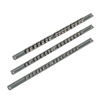 Sealey AK270 Socket Retaining Rail Set 3pc 1/4", 3/8" & 1/2"Sq Drive