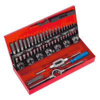 Sealey AK3015 Tap & Die Set 32pc Split Dies - Metric
