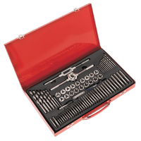 Sealey AK3076 Tap & Die Set 76pc Split Dies Metric