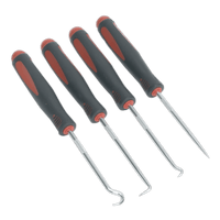 Sealey AK5214 Tacar Crúca &amp; Piocóidí Mionsonraithe 4 phíosa