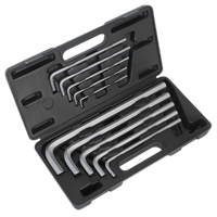 Sealey AK6143 Jumbo Hex Key Set 10pc Extra Long Metric