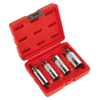 Sealey AK6556 Spark Plug Socket Set 4pc 3/8"Sq Drive