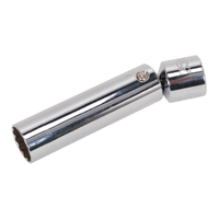 Soicéad Breiseán Spréiche Sealey AK6569 le Comhpháirt Uilíoch 14mm 3/8" Tiomántán Cearnógach 12 Phointe