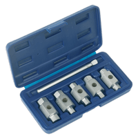 Sealey AK659 Tacar Eochracha Draenála 6 phíosa Deireadh Dúbailte