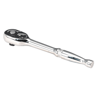 Sealey AK661 Ratchet Wrench 3/8"Sq Drive Pear-Head Flip Reverse
