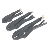 Sraith Greamairí Glasála Sealey AK668 3 phíosa Frithsheasmhach in aghaidh Meirge