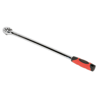 Sealey AK6694 Ratchet Wrench Extra Long 435mm 3/8"Sq Drive