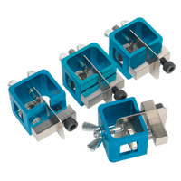 Sealey AK6805 Butt Welding Clamp Set 4pc