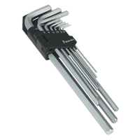 Sealey AK7137 Hex Key Set 9pc Extra-Long Metric