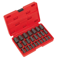 Sealey AK8182 Multi-Spline Screw Extractor Set 25pc