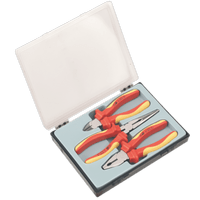 Sealey AK83452 Pliers Set 3pc VDE Approved