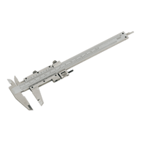 Calipéar Vernier Sealey AK962 150mm(6") (0.02mm - 1/1000" Acmhainn)