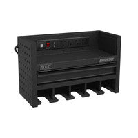 Sealey AP22SRBE Power Tool Storage Rack 560mm with Drawer & Power Strip
