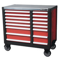 Sealey AP24216 Mobile Workstation 16 Drawer with Ball Bearing Slides