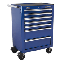 Sealey AP26479TC Rollcab 7 Drawer with Ball Bearing Slides - Blue