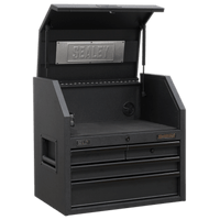 Sealey AP2704BE Barrchófra 4 Tharraiceán 660mm le Tarraiceáin Dúnta Bog &amp; Stiall Chumhachta