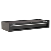 Tarraiceán Lár-Bhosca Sealey AP41119B 1 le Sleamhnáin Imthacaí Liathróideacha Tromshaothair - Dubh