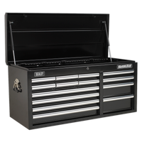 Sealey AP41149B Barrchófra 14 Tarraiceán le Sleamhnáin Imthacaí Liathróideacha Tromshaothair - Dubh