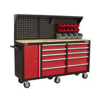 Stáisiún Oibre Soghluaiste Sealey AP6310 10 dTarraiceán le Clár Cúil