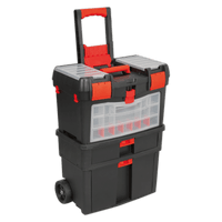 Sealey AP850 Mobile Toolbox with Tote Tray & Removable Assortment Box