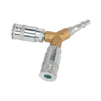 Comhlachtaí Cúplála Dúbailte Sealey AC55 - Oiriúntóir Y