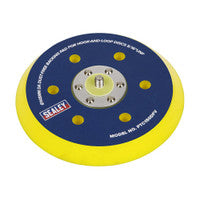 Sealey PTC150DFV DA Dust-Free Backing Pad for Hook & Loop Discs 145mm 5/16"UNF
