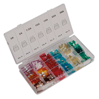 Sealey BCF120 Automotive Standard Blade Fuse Assortment 120pc