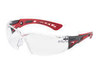 Bolle Safety BOLRUSHPPSI RUSH+ Safety Glasses - Clear