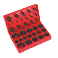 Sealey BOR419 Rubber O-Ring Assortment 419pc - Metric