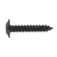 Sealey BST3519 Self Tapping Screw 3.5 x 19mm Flanged Head Black Pozi BS 4174 Pack of 100
