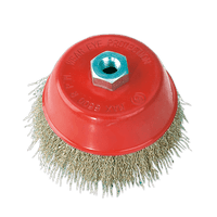 Sealey CBC125 Brassed Steel Cup Brush ??125mm M14 x 2mm