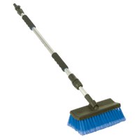 Sealey CC50 Large Angled Flo-Thru Brush with 1.7m Telescopic Handle