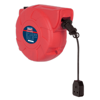 Sealey CRM251 Cable Reel System Retractable 25m 1 x 230V Socket
