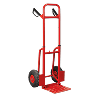 Sealey CST801 Sack Truck with Pneumatic Tyres 200kg Folding