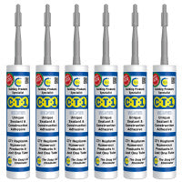 CT1 Sealant & Construction Adhesive Silver 290ml (6 Pack)