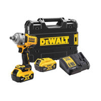 DeWalt DCF891P2T 18V XR Brushless 1/2" Hog Ring Anvil Impact Wrench with 2x 5.0Ah Batteries