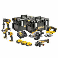 DeWalt DCK664P3-GB 18V XR Brushless 6 Piece Power Tool Kit with 3x 5.0Ah Batteries