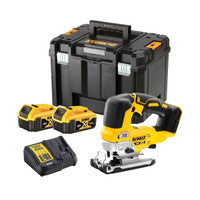 DeWalt DCS334P2-GB 18V XR Brushless Jigsaw with 2x 5.0Ah Batteries