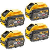 DeWalt  DCB547 XR 9.0ah Flexvolt 18/54v Battery 4 Pack