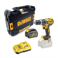 Druil Chomhcheangailte Gan Scuab DeWalt DCD796T1-GB 18V XR le Ceallraí 1x 6.0Ah