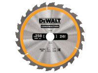 DeWalt DT1956-QZ Construction Circular Saw Blade  250 x 30mm 24T