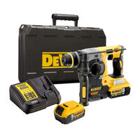 Druil Casúr Rothlach Gan Scuab DeWalt DCH273P2 18V XR le 2 chadhnraí 5.0Ah