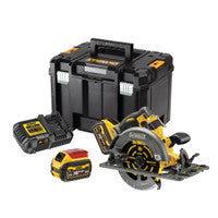 DeWalt DCS579T2-GB 54V XR FlexVolt 190mm Sábh Ciorclach le 2x Ceallraí 6.0Ah