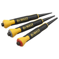 DeWalt DHT058018 Bi-Material Nail Punch Set (3 Pieces)