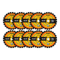 DeWalt DT10624-QZ Extreme Circular Saw Blade for Wood 165 x 20mm 24T  (10 Pack)